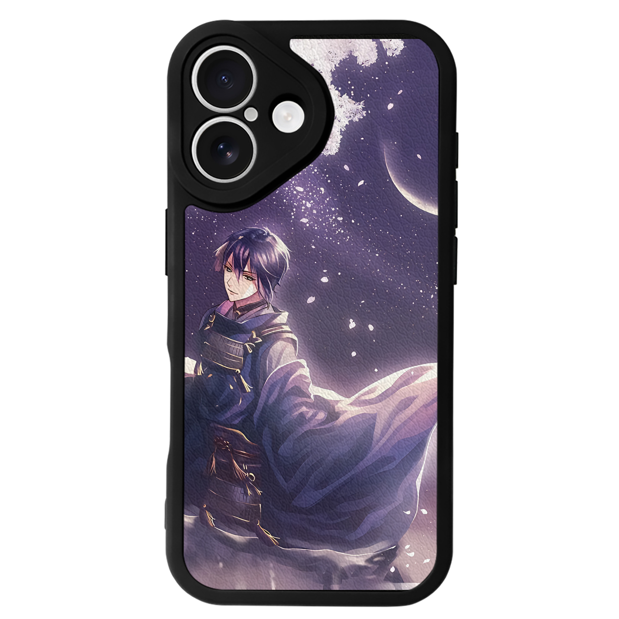 （画像用） 刀剣乱舞 Touken Ranbu 【iPhone 16シリーズ対応】シリコンスマホケース（レザー調） 材質：シリコン